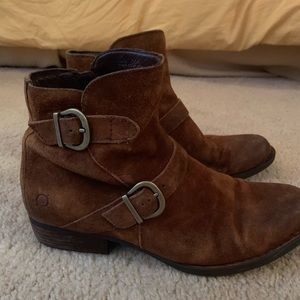 Born suede boots